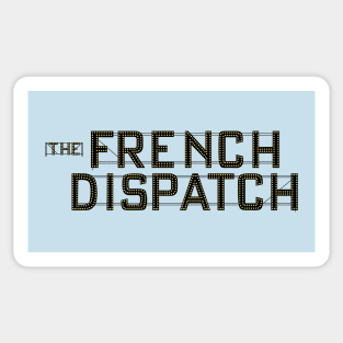 THE FRENCH DISPATCH Sticker